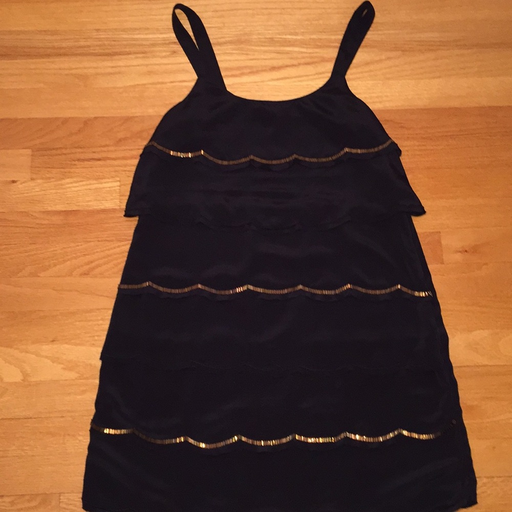 Black tiered Lauren Conrad dress size 12